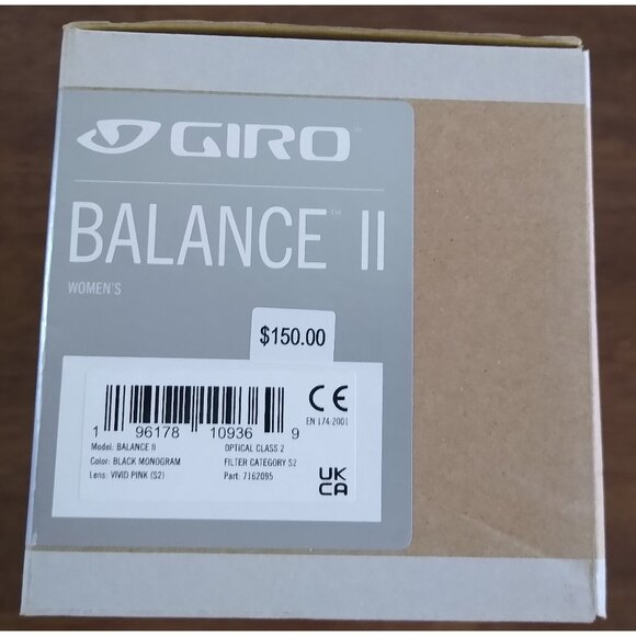 Giro Balance II Ski Snow Goggles Snowboard Black Monogram Vivid Pink - Picture 12 of 12